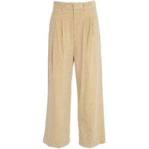Dondup, Dames, Broeken, Beige, Maat: XS