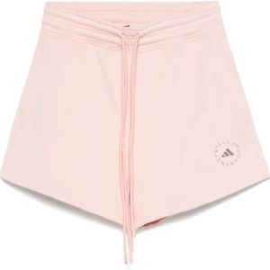 Adidas by Stella McCartney, Dames, Korte broeken, Roze, Maat: L