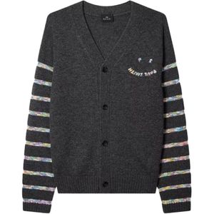 Paul Smith, Heren, Truien, Grijs, Maat: M Katoen,