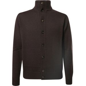 Zanone, Heren, Truien, Bruin, Maat: 2XL Wol,