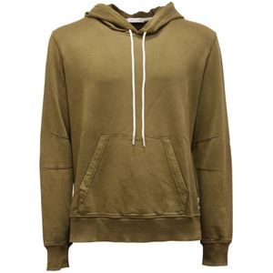 Paolo Pecora, Heren, Sweatshirts & Hoodies, Groen, Maat: S