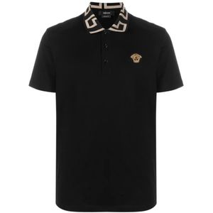 Versace, Heren, Tops, Zwart, Maat: 2XL Katoen,