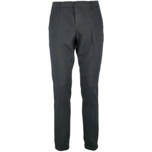 Dondup, Heren, Broeken, Grijs, Maat: W33 Katoen,