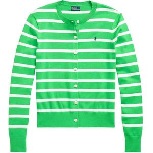 Ralph Lauren, Dames, Truien, Groen, Maat: M Leer,