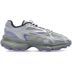Lacoste, Dames, Schoenen, Grijs, Maat: 36 1/2 EU Leer,