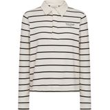 Copenhagen Muse, Dames, Tops, Wit, Maat: L Katoen,