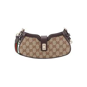 Gucci Shoulder Bags , Brown , Dames , Maat: ONE Size