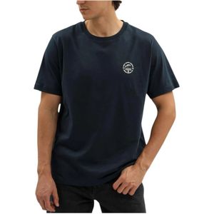 Pepe Jeans, Heren, Tops, Blauw, Maat: L Katoen,