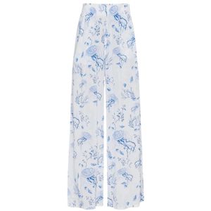 Vilebrequin, Dames, Broeken, Wit, Maat: XS Viscose,