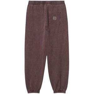Carhartt Wip, Heren, Broeken, Bruin, Maat: M Katoen,