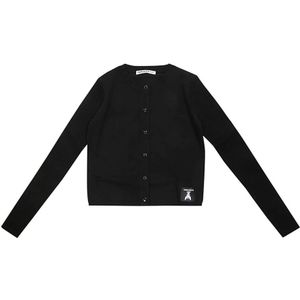 Patrizia Pepe, Dames, Truien, Zwart, Maat: L