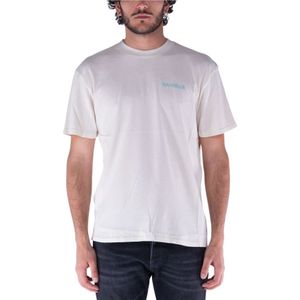 Nahmias, Heren, Tops, Wit, Maat: M Katoen,