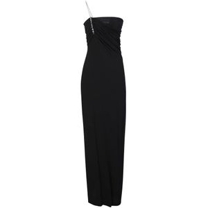 Givenchy, Dames, Jurken, Zwart, Maat: XS Viscose,