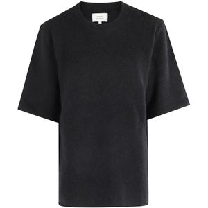 Loulou Studio, Dames, Tops, Zwart, Maat: XS Wol,