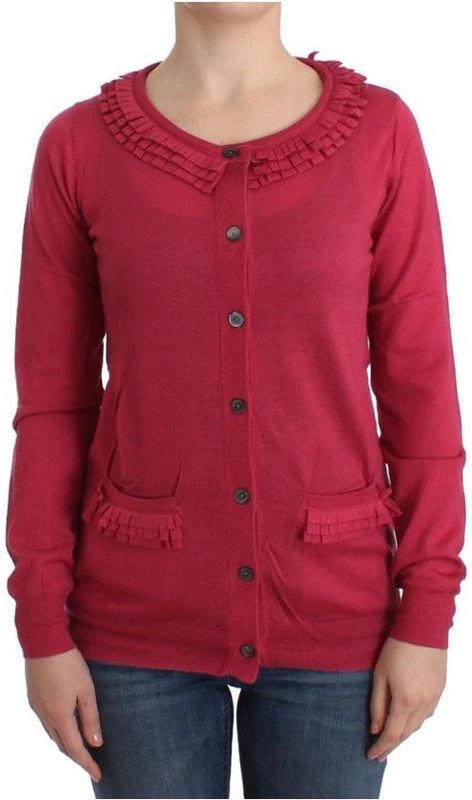 Rokjesafwerking Cardigan Trui