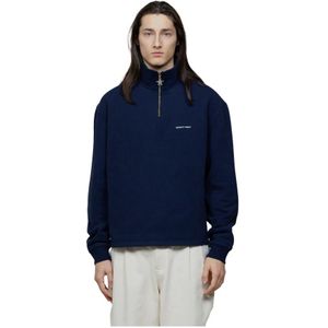 Bram's Fruit, Heren, Sweatshirts & Hoodies, Blauw, Maat: S Katoen,