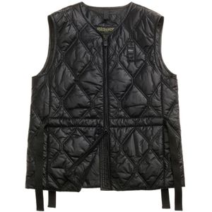 Blauer, Dames, Jassen, Zwart, Maat: XS Polyamide,