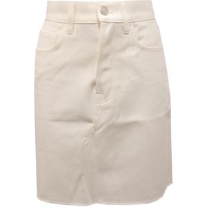 Department Five, Dames, Rokken, Wit, Maat: W28 Denim,