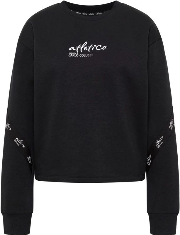 Carlo Colucci - Atletico Collectie - Sweatshirt - Zwart - Dames