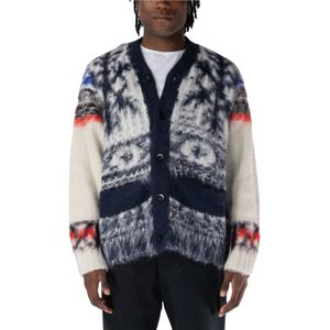 Sacai, Heren, Truien, Wit, Maat: M Wol,