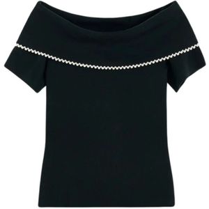 By Malene Birger, Dames, Blouses & Shirts, Zwart, Maat: XL