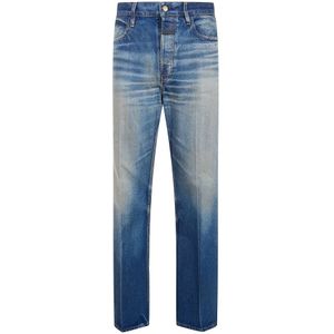 Fear Of God, Heren, Jeans, Blauw, Maat: W31 Katoen,