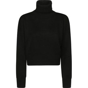 Dondup, Dames, Truien, Zwart, Maat: 2XS