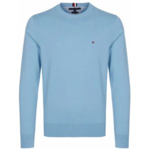 Tommy Hilfiger - Truien - Blauw - Katoen