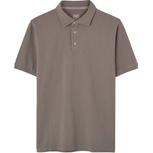 Fedeli, Heren, Tops, Bruin, Maat: 3XL Piqué,