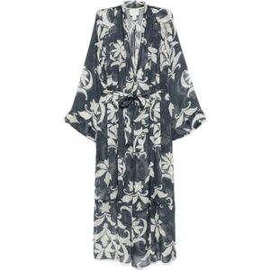 Forte Forte, Dames, Blouses & Shirts, Blauw, Maat: XS