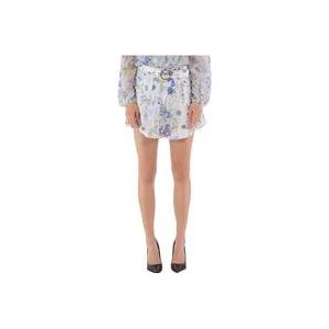 Zimmermann Luxe Viscose Zomer Shorts , Multicolor , Dames , Maat: S