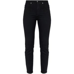 Dolce & Gabbana, Dames, Jeans, Zwart, Maat: 3XS Denim,