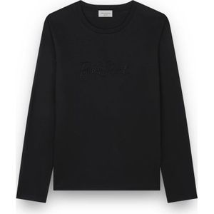 Paul & Shark, Dames, Tops, Zwart, Maat: S Katoen,