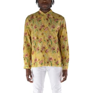 Séfr, Heren, Overhemden, Veelkleurig, Maat: S Viscose,