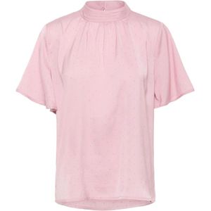 Saint Tropez, Dames, Blouses & Shirts, Roze, Maat: M