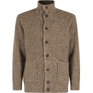 Filippo De Laurentiis, Heren, Truien, Bruin, Maat: XL Wol,