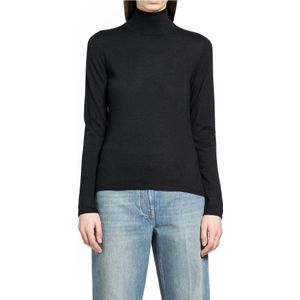 Max Mara, Dames, Truien, Zwart, Maat: S Kasjmier,