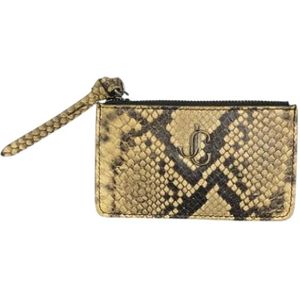 Jimmy Choo Pre-owned, Dames, Pre-owned, Beige, Maat: ONE Size Leer,