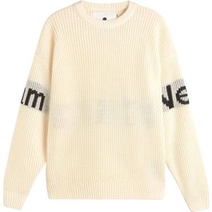 New Amsterdam Surf Association, Heren, Truien, Beige, Maat: M Acryl,