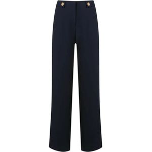 Giorgio Armani, Dames, Broeken, Blauw, Maat: M