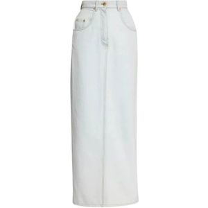 Nina Ricci, Dames, Rokken, Blauw, Maat: M Denim,