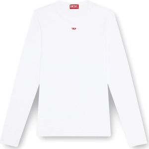 Diesel, Heren, Tops, Wit, Maat: 2XL Jersey,