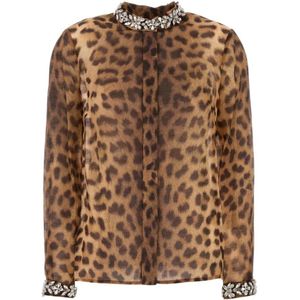 Zimmermann, Dames, Blouses & Shirts, Veelkleurig, Maat: XS Linnen,