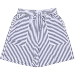 Obey, Dames, Korte broeken, Blauw, Maat: S Katoen,