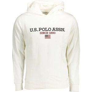 U.s. Polo Assn., Heren, Sweatshirts & Hoodies, Wit, Maat: XL Katoen,
