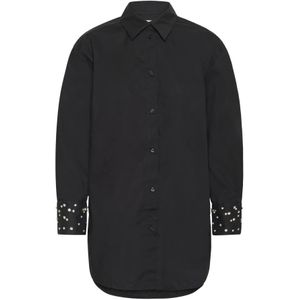 InWear, Dames, Blouses & Shirts, Zwart, Maat: XS