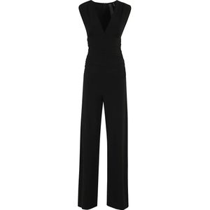 Norma Kamali, Dames, Jumpsuits & Playsuits, Zwart, Maat: XS Spandex,