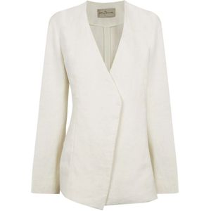 Cortana, Dames, Jassen, Wit, Maat: 2XS Linnen,