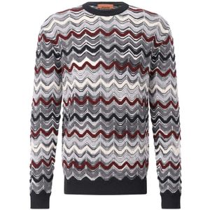 Missoni, Heren, Truien, Rood, Maat: M Wol,