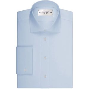 Ballantyne, Heren, Overhemden, Blauw, Maat: 4XL Katoen,